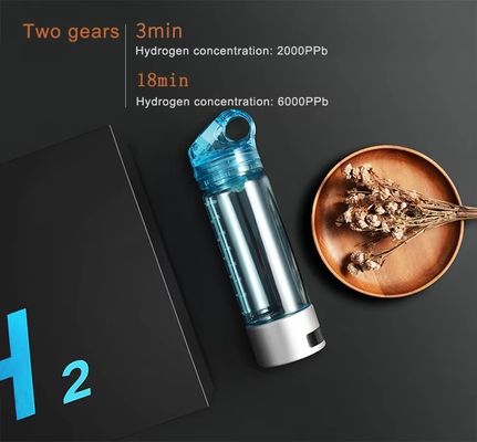 Good price Máy tạo nước giàu hydro di động phổ biến Swift H2O, màng SPE Dupont, bình điện phân tạo nước giàu hydro 325ml 2000ppb trực tuyến